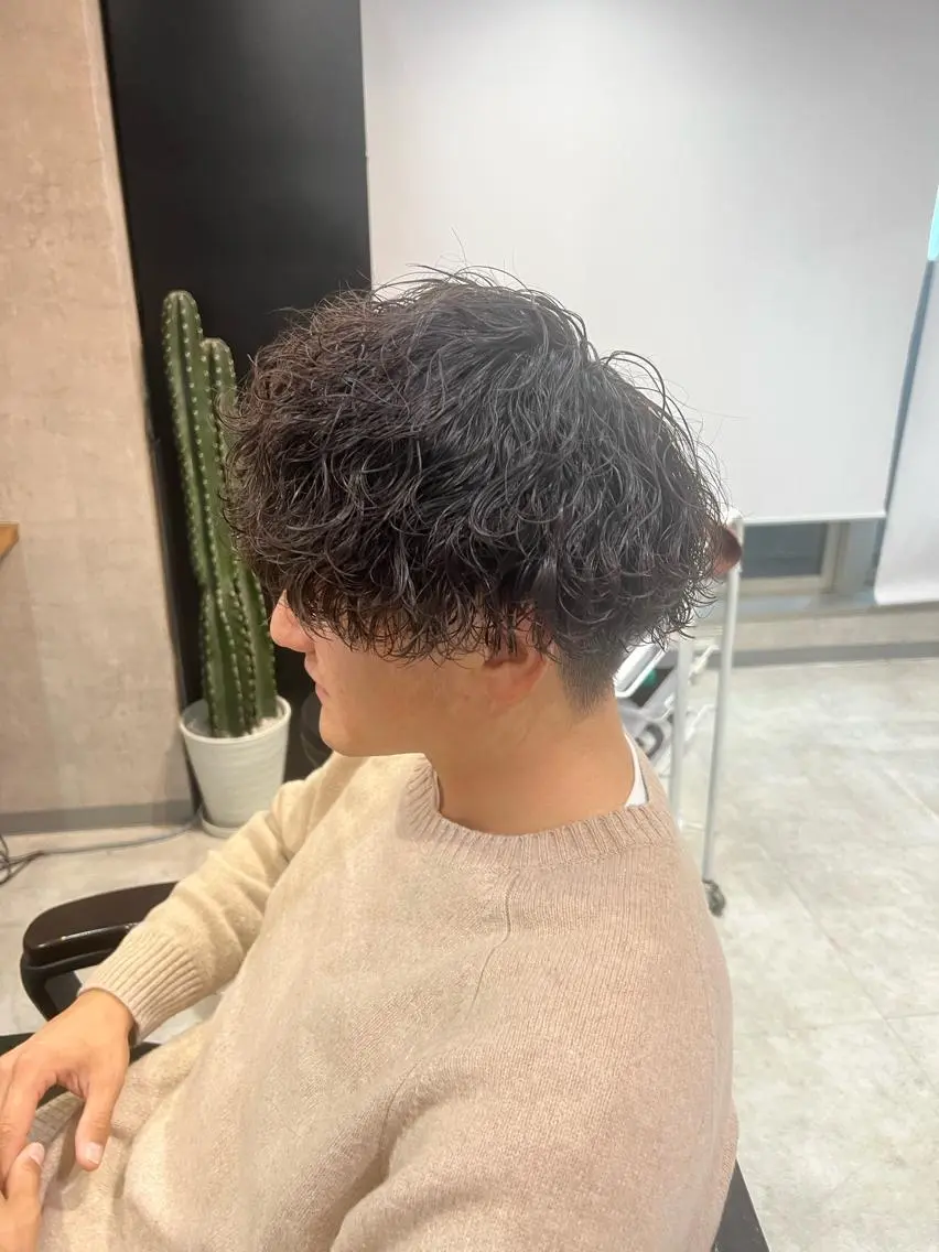 ショート パーマ パーマ特化美容師 佐藤壮流のヘアスタイル