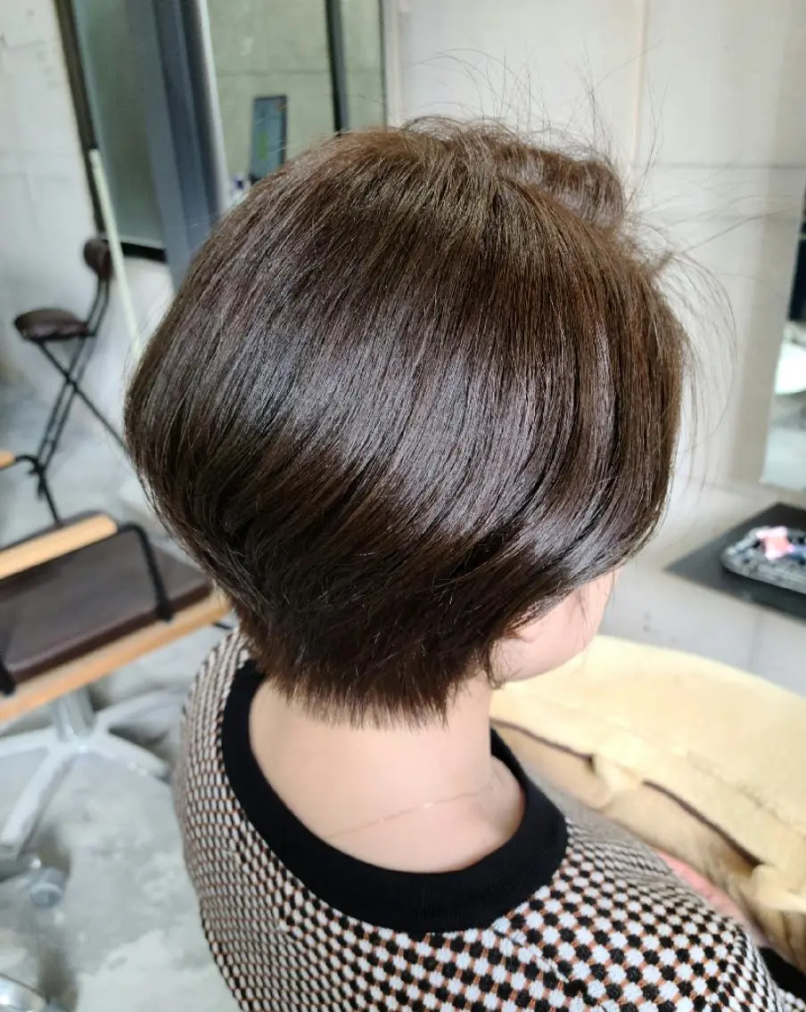 ショート カラー ショートヘア カット ヘアカラー トリートメント terra✂️川嶋 大輔のヘアスタイル