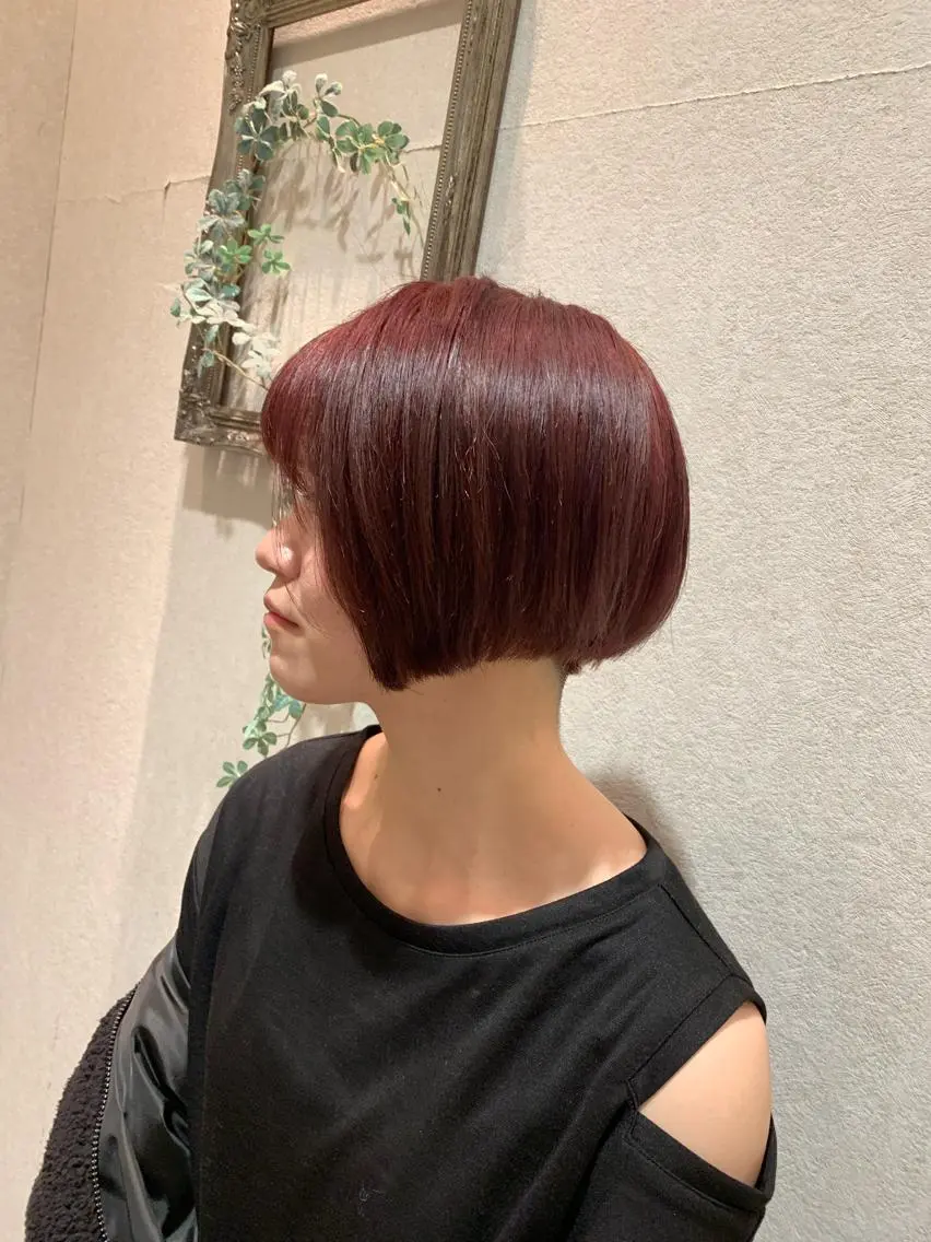 ショート カラー ブリーチ ブリーチなしカラー 美髪になりませんか？ ，，mikuのヘアスタイル