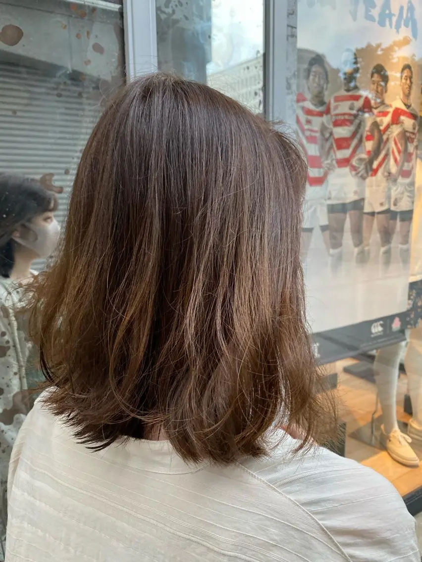 ミディアム カラー ヘアカラー トリートメント アレンジ指名 no.1✨ｈａｋｏのヘアスタイル