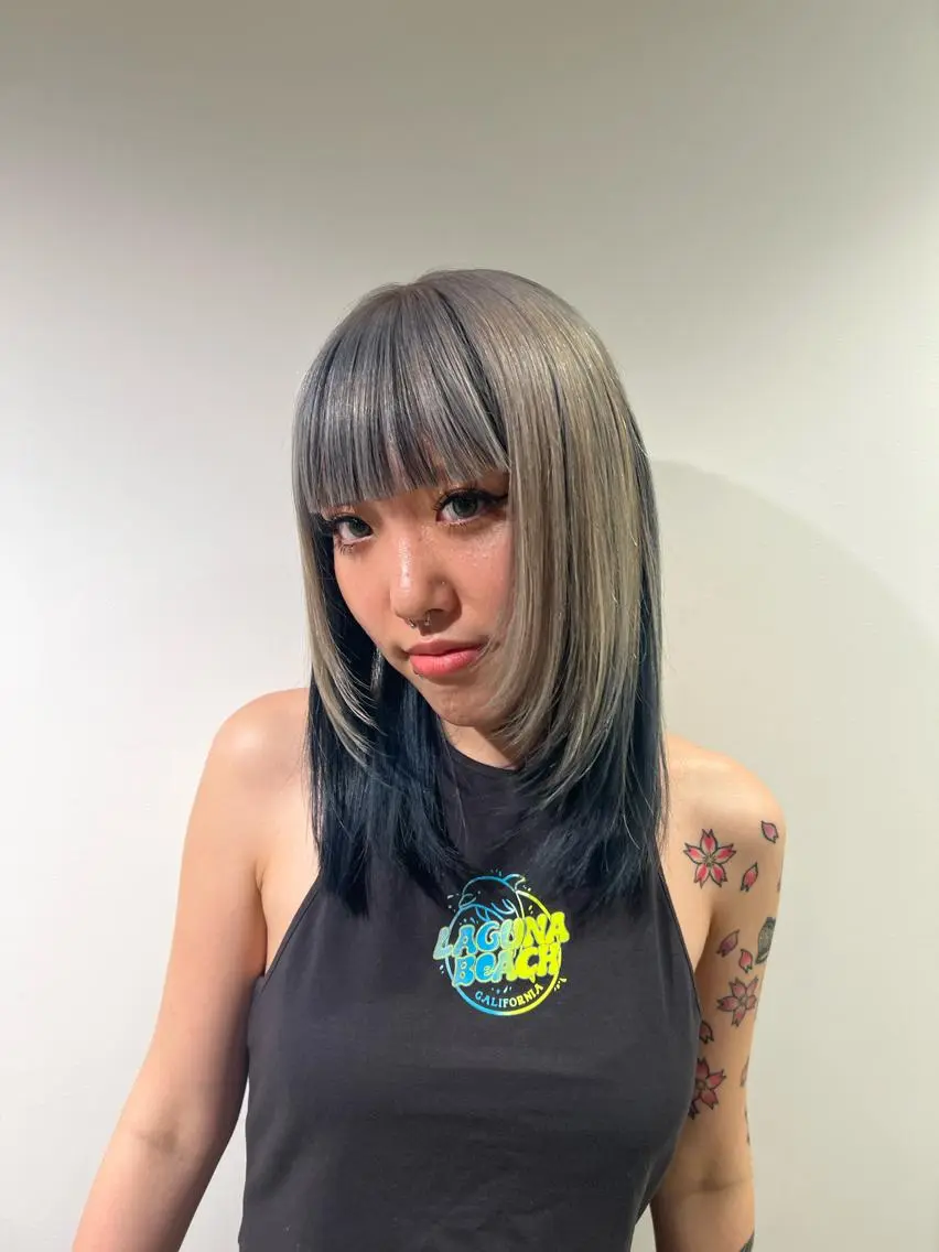 セミロング 艶髪 mayuka💖のヘアスタイル