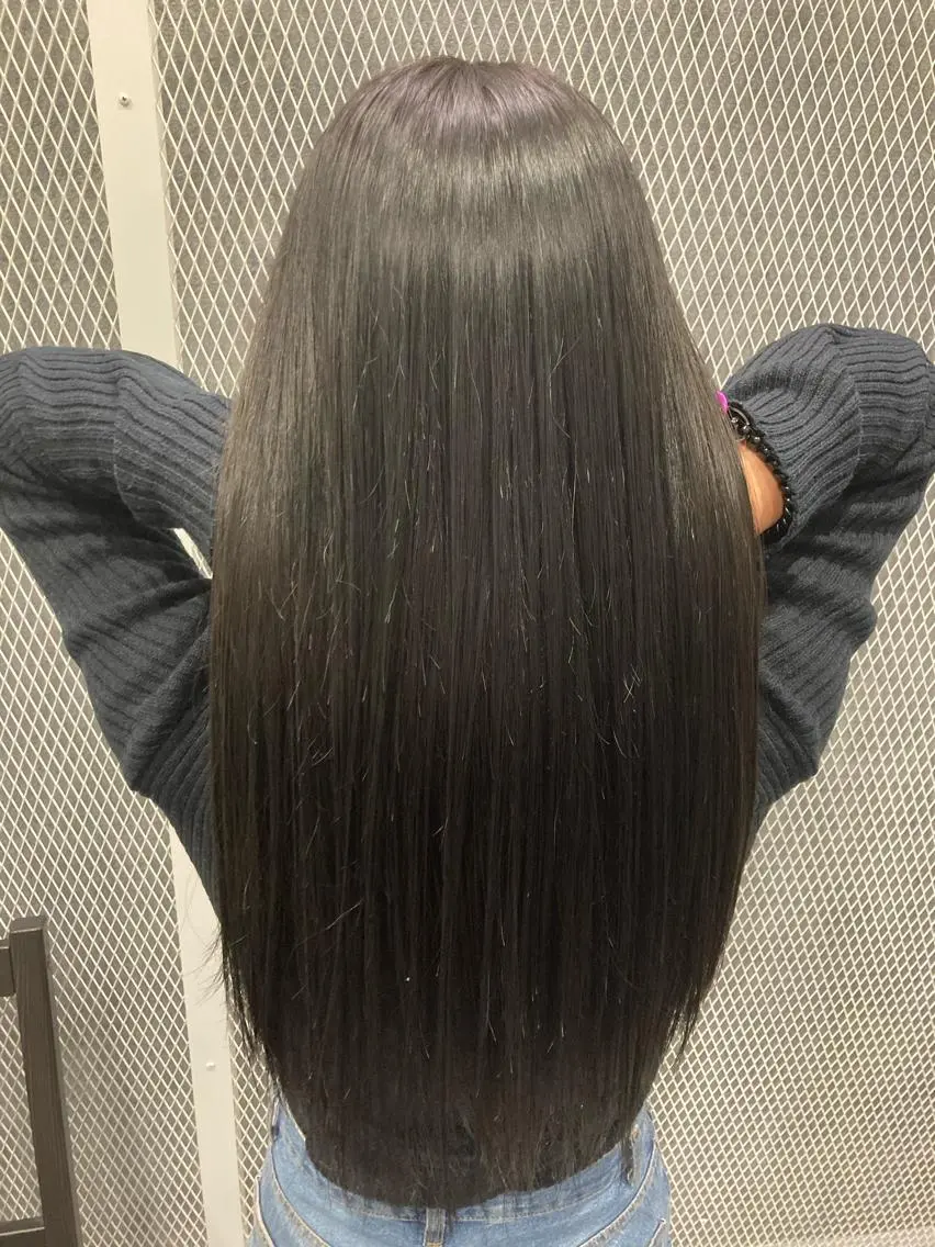 ロング カラー 髪質改善 トリートメント カット ヘアカラー トリートメント 💎髪質改善💎 西森千夏のヘアスタイル