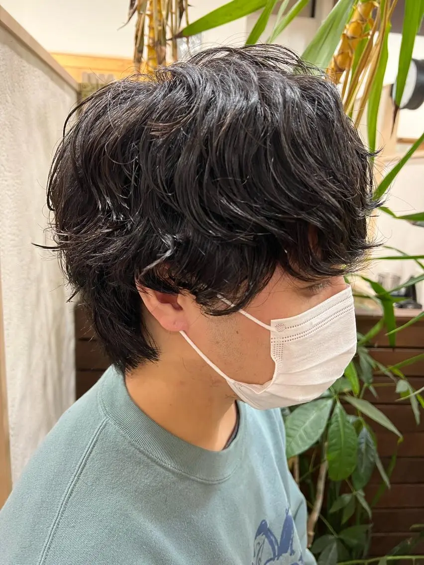 ショート パーマ カット パーマ 仕上がり満足度 No.1池田篤史のヘアスタイル