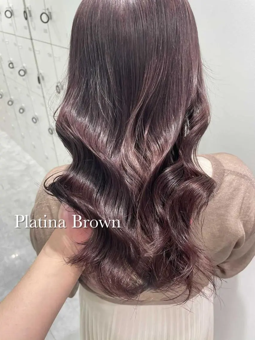 セミロング カラー ヘアアレンジ ♡ 𝐑𝐈𝐎♡のヘアスタイル