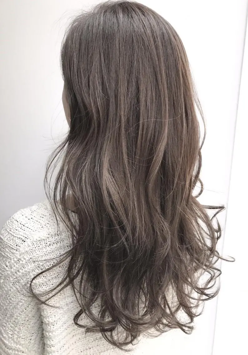 ロング カラー ヘアカラー トリートメント 土谷 敦郎のヘアスタイル