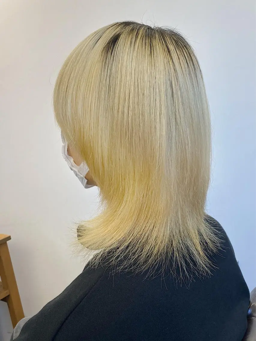 セミロング メンズ 原田 涼矢のヘアスタイル