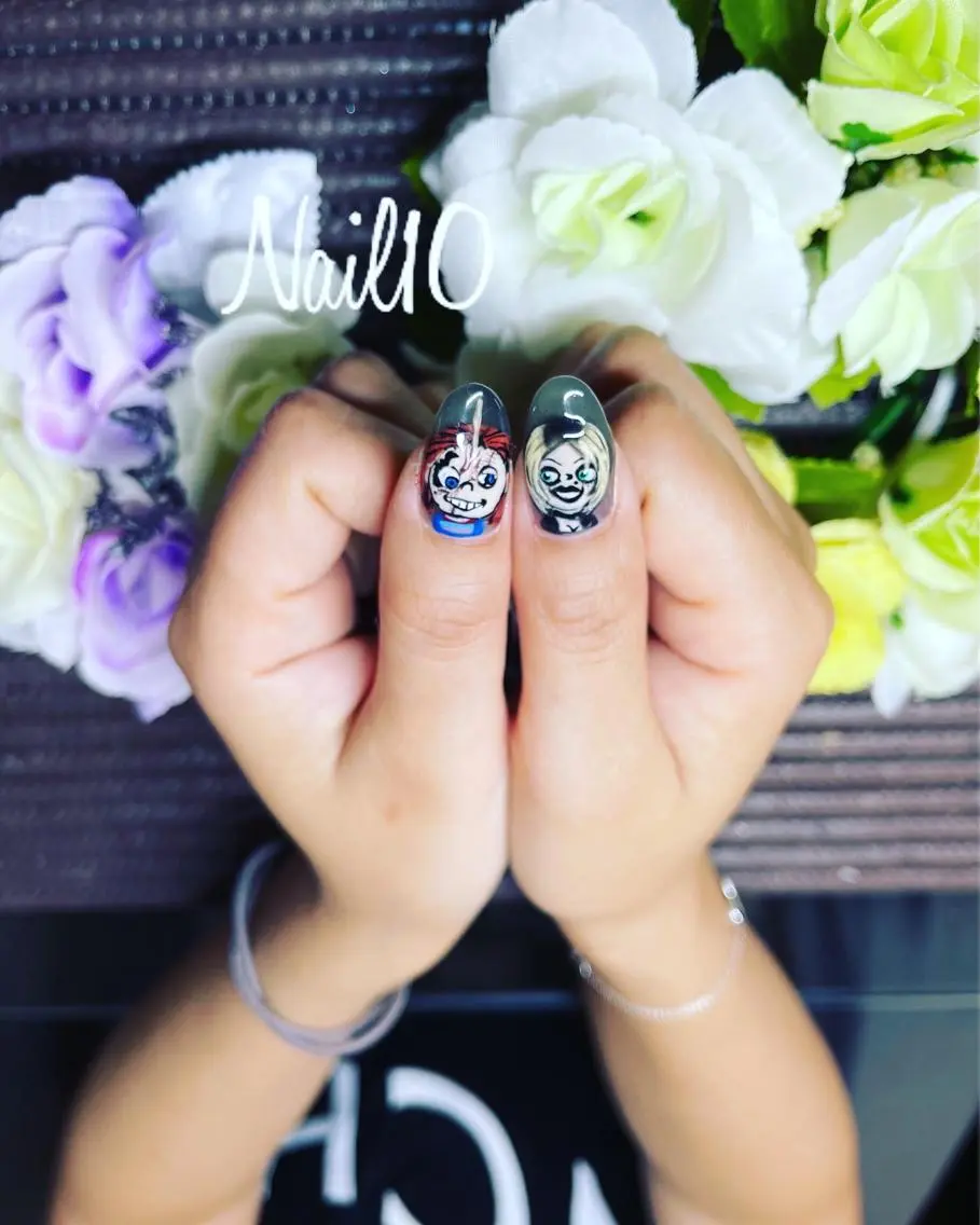 ネイル 長さ出し ハンドネイル Nail10 Kakoのネイルデザイン