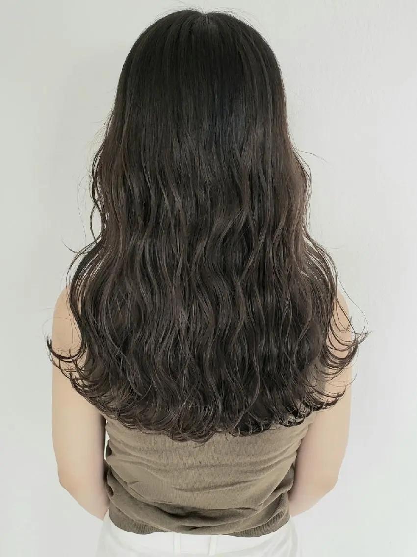 ロング カラー ヘアアレンジ ブラウンカラー カット ヘアカラー トリートメント 成瀬 弘光のヘアスタイル