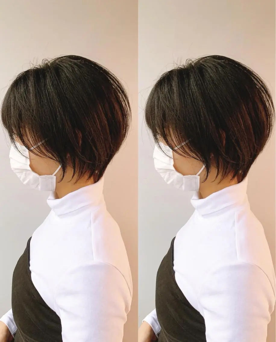 ショート ヘアカラー 🇰🇷韓国ヘア特化 ヒロキ🇰🇷のヘアスタイル