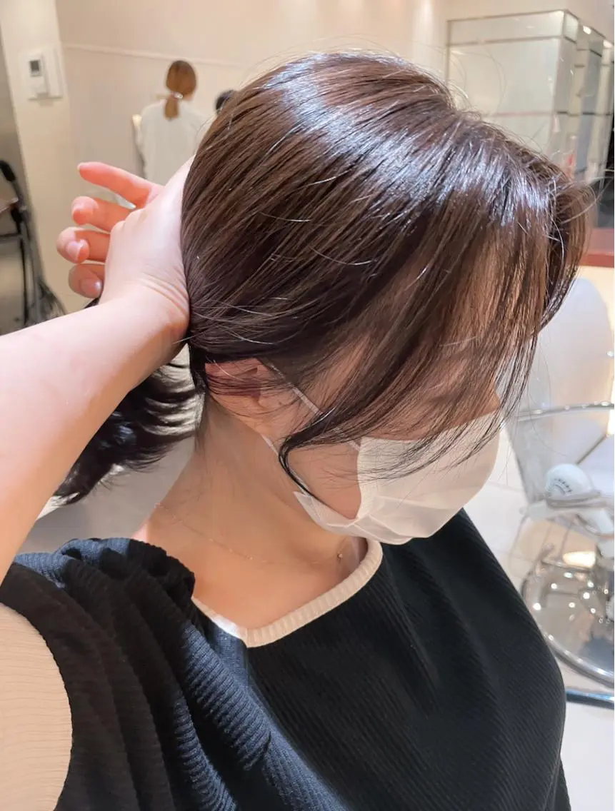セミロング BiBi 武田 あやのヘアスタイル
