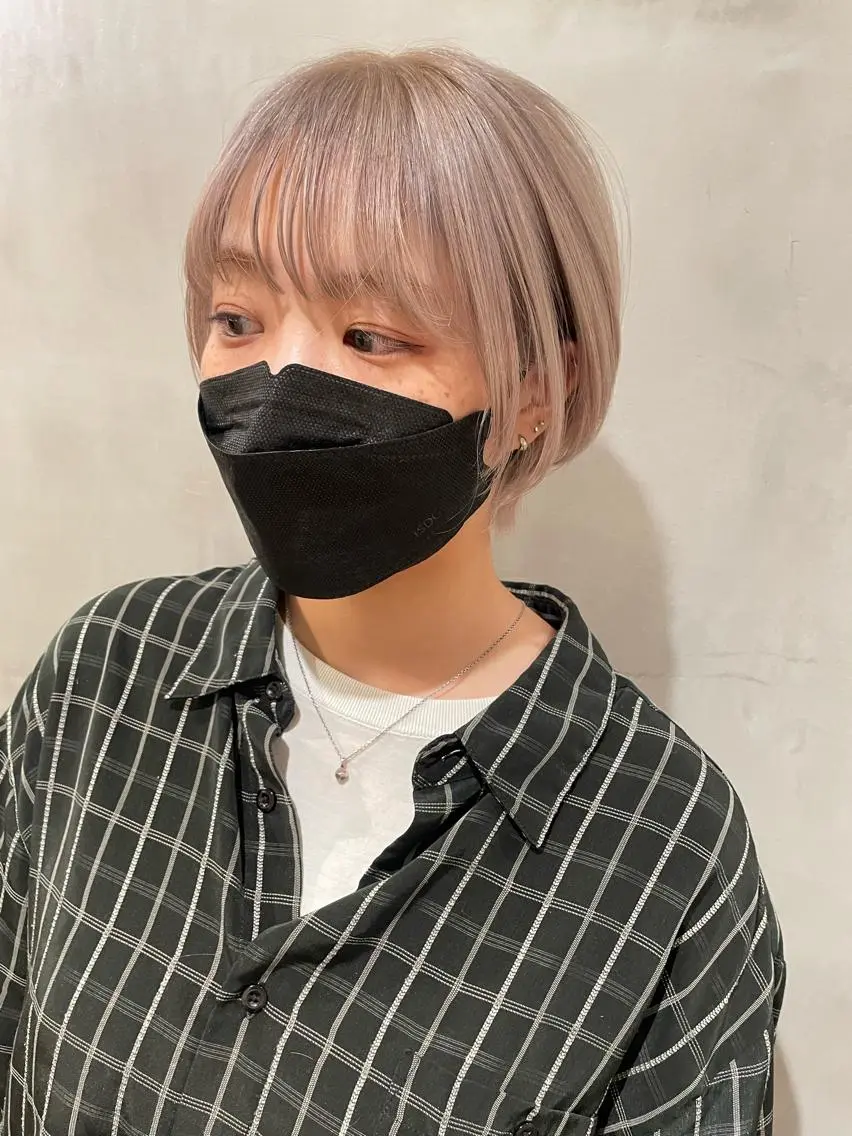 ショート カラー カット ヘアカラー トリートメント 優作 〜圧倒的信頼〜のヘアスタイル