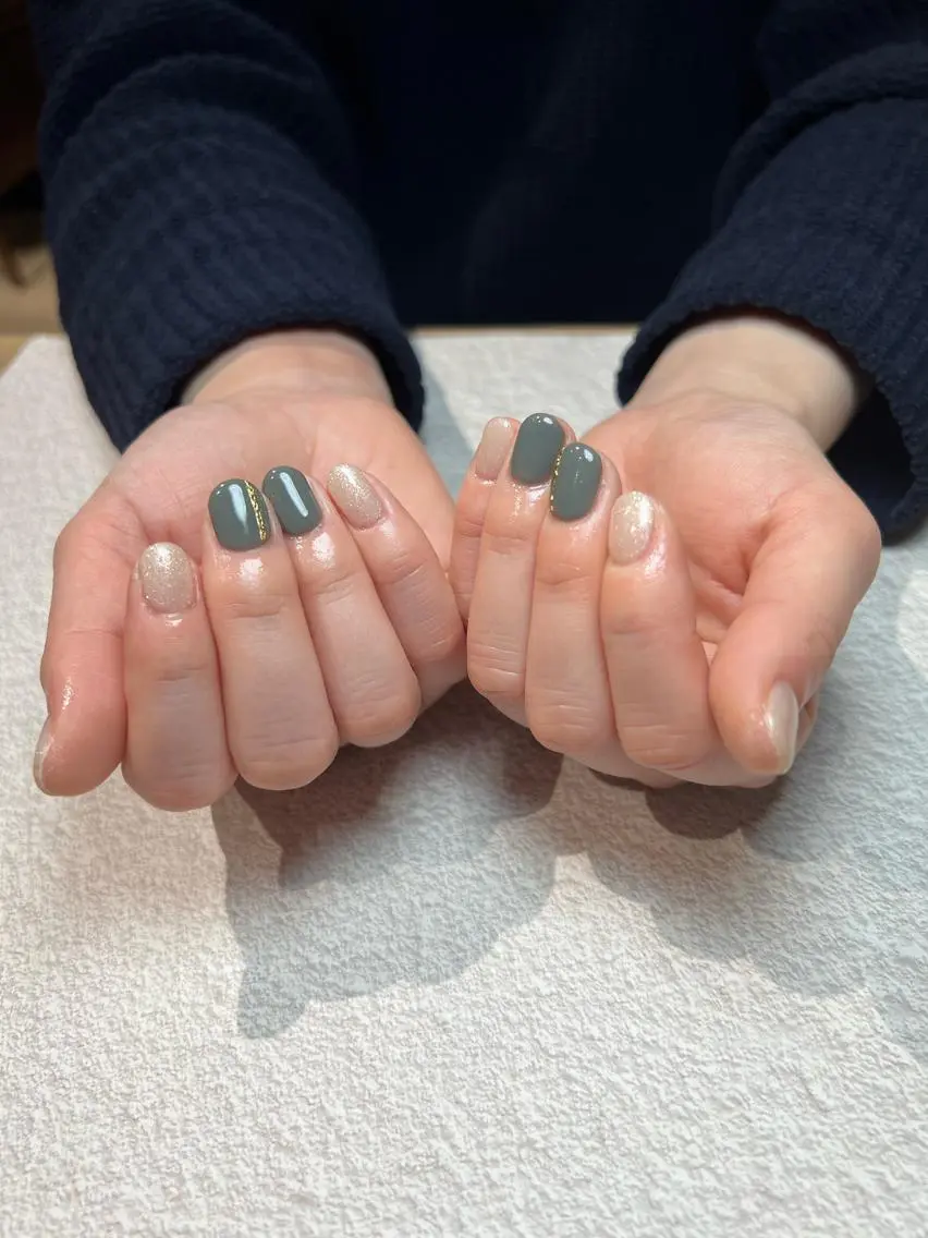 ネイル ハンドネイル OAKたまプラ MiKiのネイルデザイン