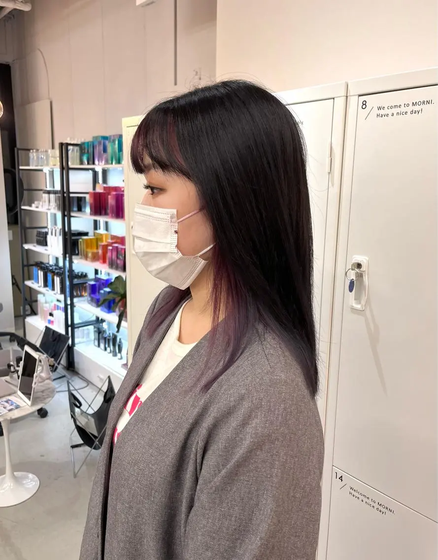 ロング カラー ピンクカラー 神原 茉依🩰🪩のヘアスタイル