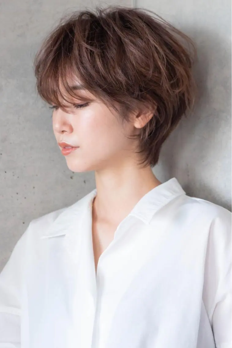 ショート Free 増山太亮のヘアスタイル