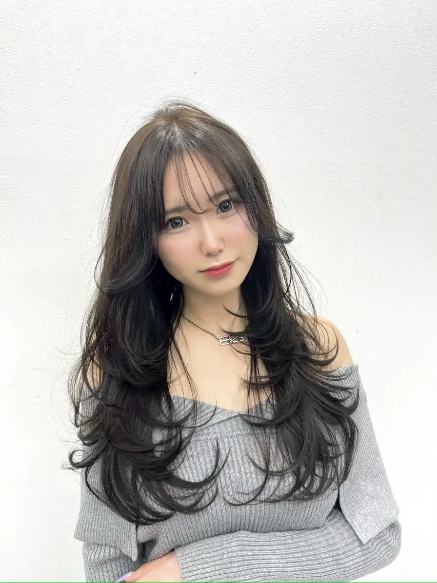 セミロング メンズカットパーマ/ HIKARI🐥のヘアスタイル