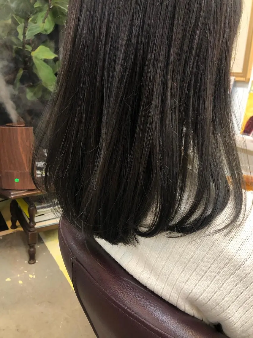 ロング カラー Moca 〰️のヘアスタイル