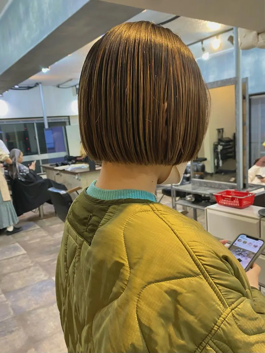 ショート ボブとパーマの達人 /美容室難民の方是非のヘアスタイル