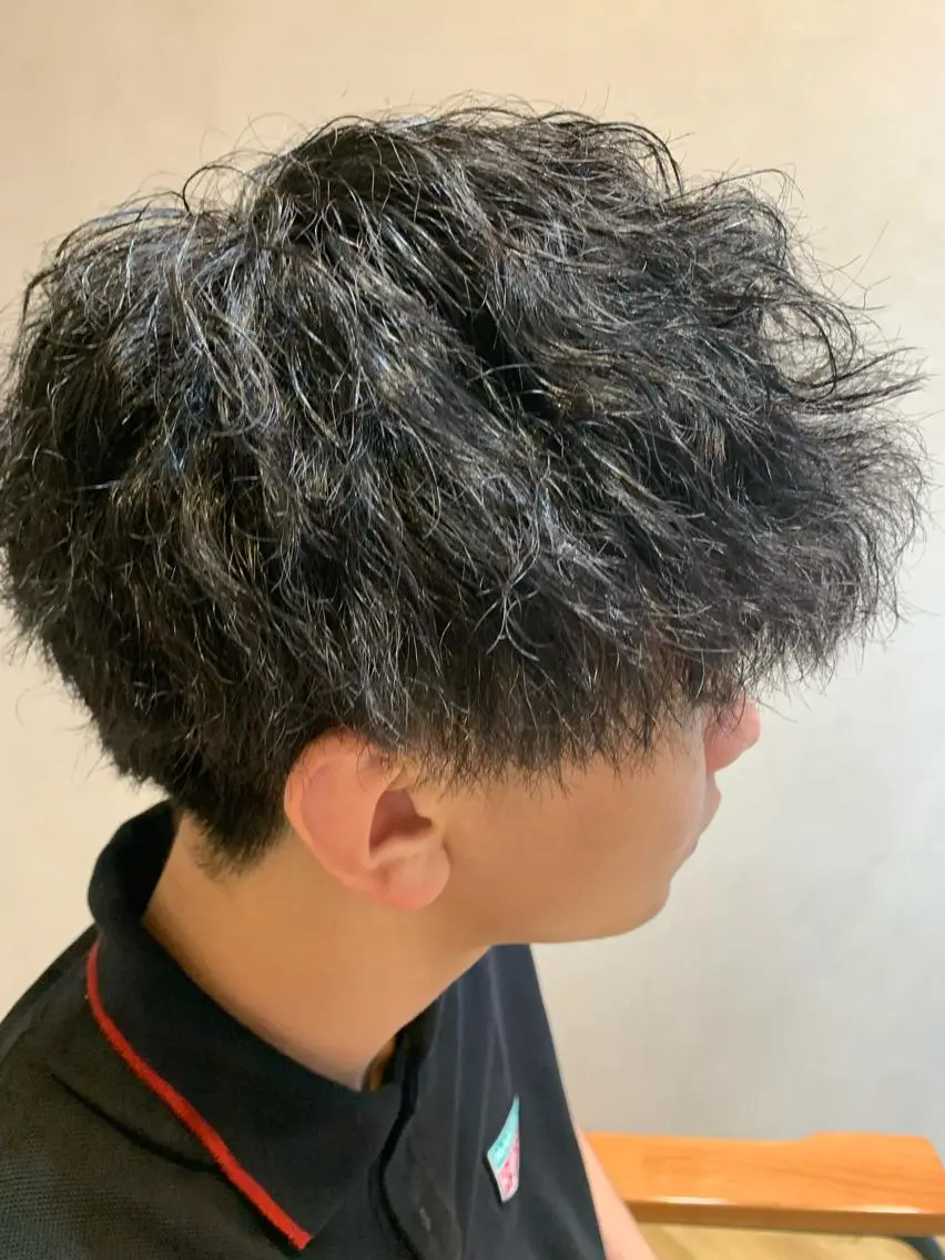 メンズ カット パーマ newiネウィ _naoのヘアスタイル