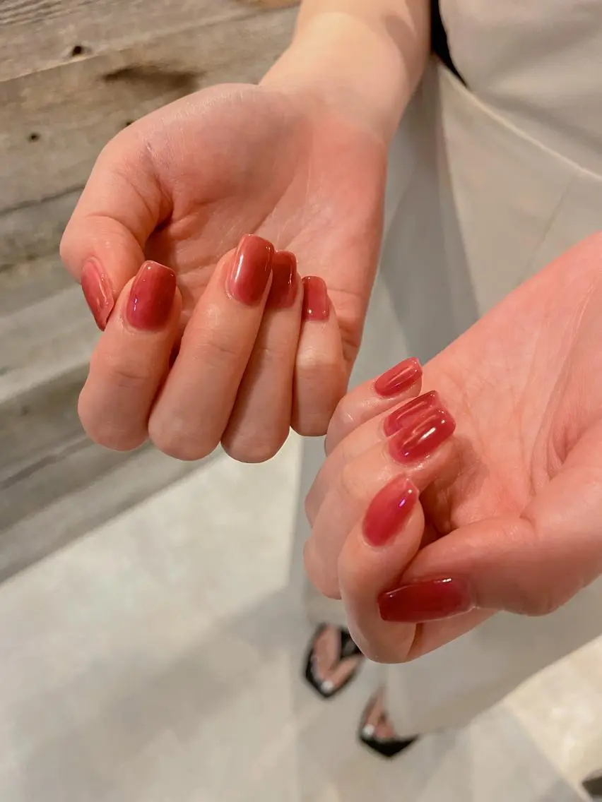 ネイル ワンカラーネイル Lira nailのネイルデザイン