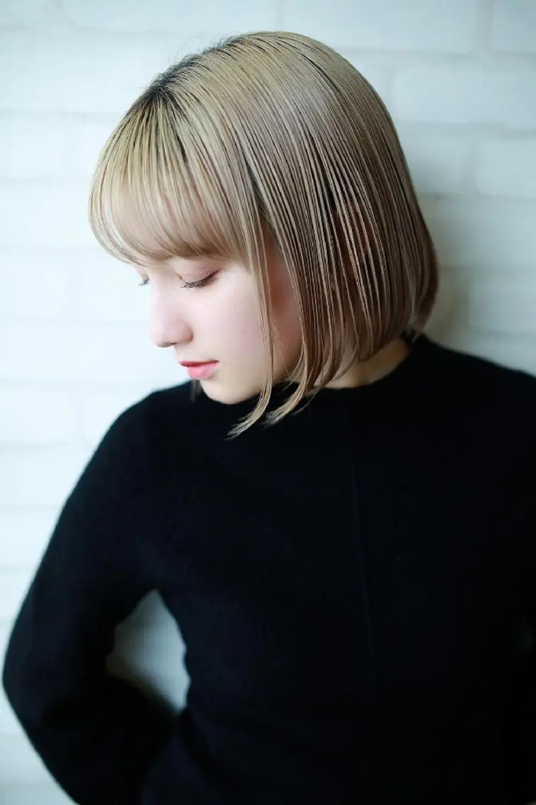 ミディアム カラー パーマ ヘアアレンジ ネイル マツエク・マツパ キッズ ブリーチ 外国人風カラー 髪質改善 premier modelsのヘアスタイル