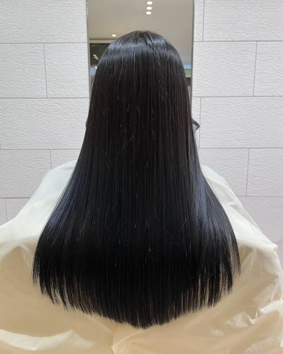 カラー ヘアカラー ツヤ・透明感カラー 🫧緑区/万葉のヘアスタイル