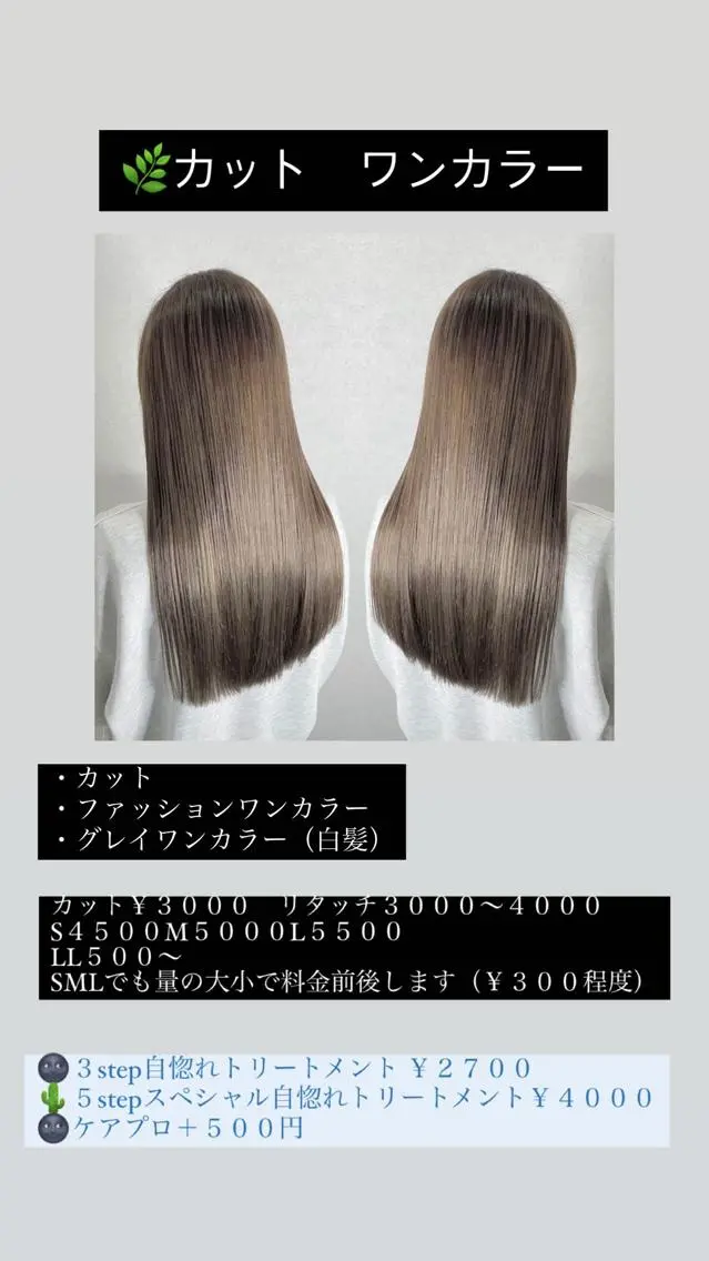 セミロング カラー カット ヘアカラー Designer EGGのマツエク・マツパデザイン
