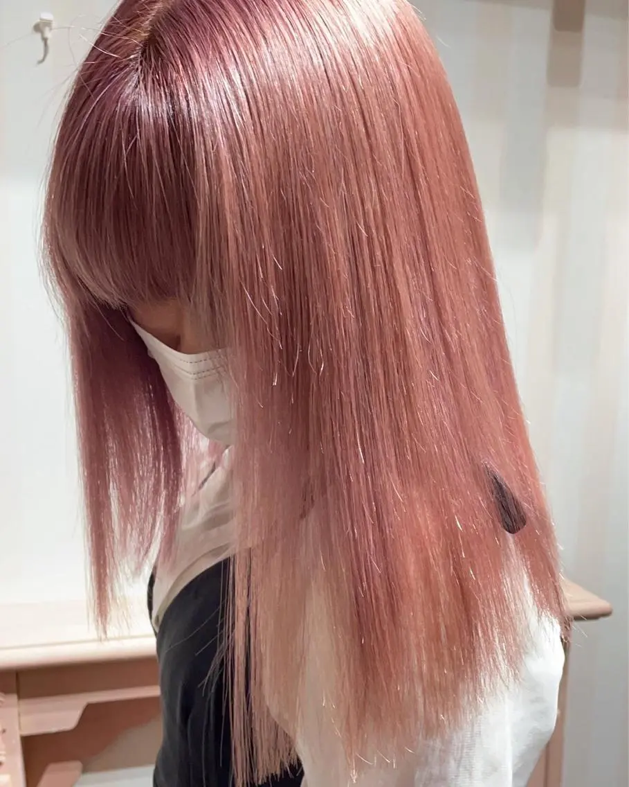 カラー newi梅田🫧韓国 ヘア🫧sakiのヘアスタイル