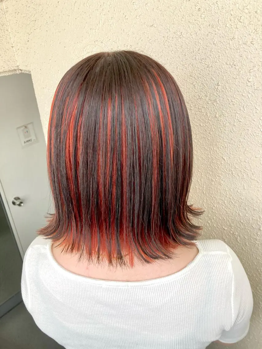 セミロング カラー 🌸髪質改善特化🌸 店長　ゆうやのヘアスタイル