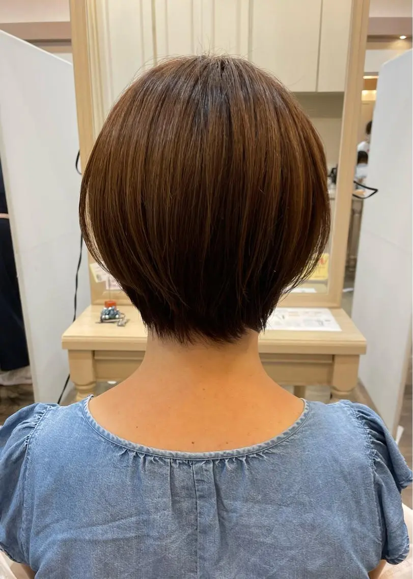 ショート ショートボブ ボブ ショートヘア 町田 あみのヘアスタイル