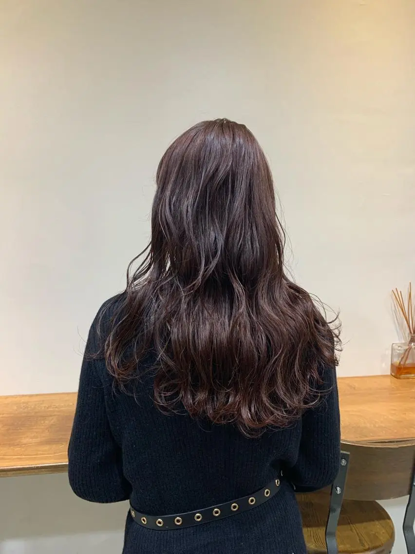ロング カラー ハイトーン/レイヤー 💜Akaneのヘアスタイル