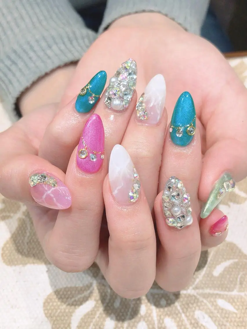 ネイル 持ち込み ハンドネイル M's Style NAIL BARのネイルデザイン