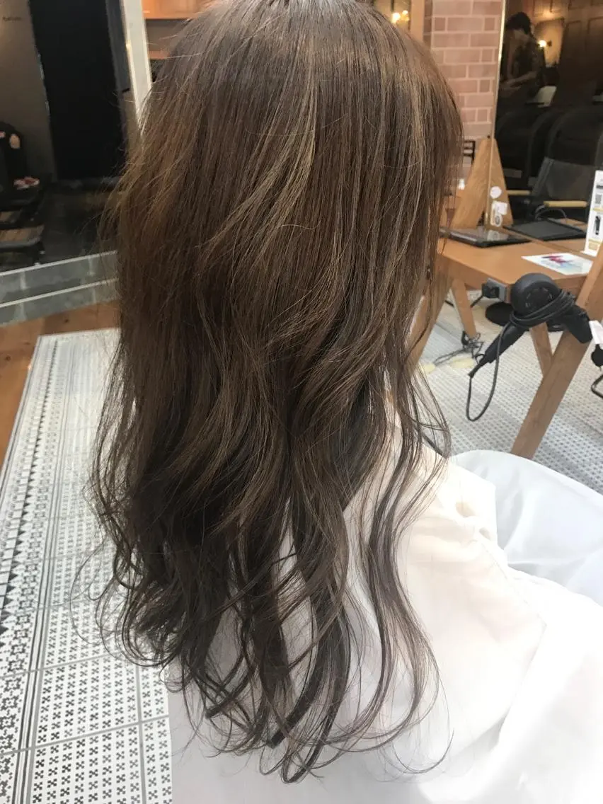 ロング 開發 智也のヘアスタイル