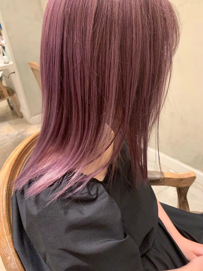 ミディアム カラー Takahashi Yuriのヘアスタイル