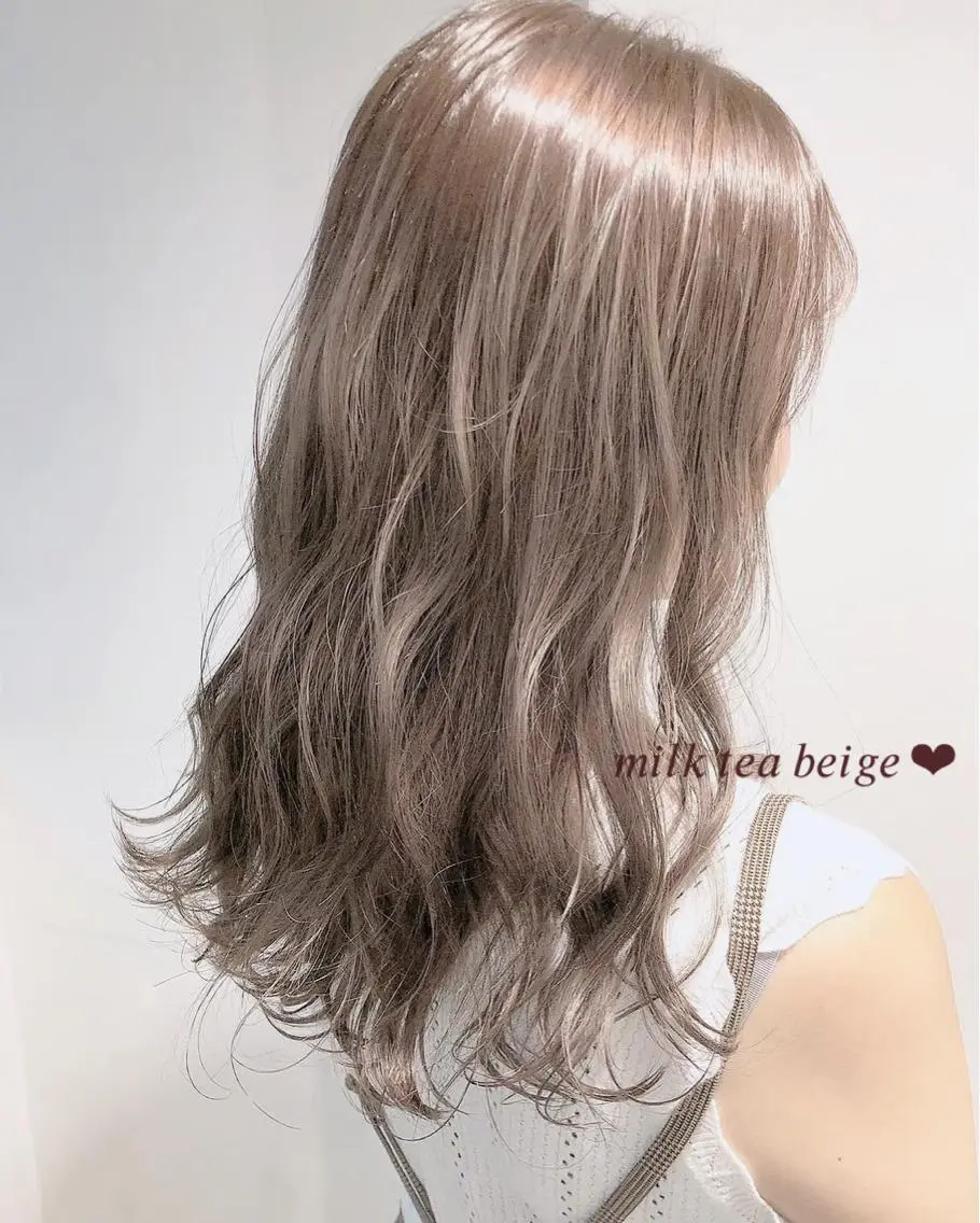 ロング カラー ヘアアレンジ ayaka 🍨のマツエク・マツパデザイン