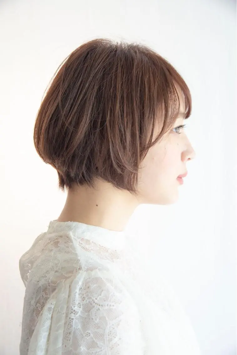ショート ショートボブ ボブ ショートヘア CALON銀座　松田 力丸のヘアスタイル