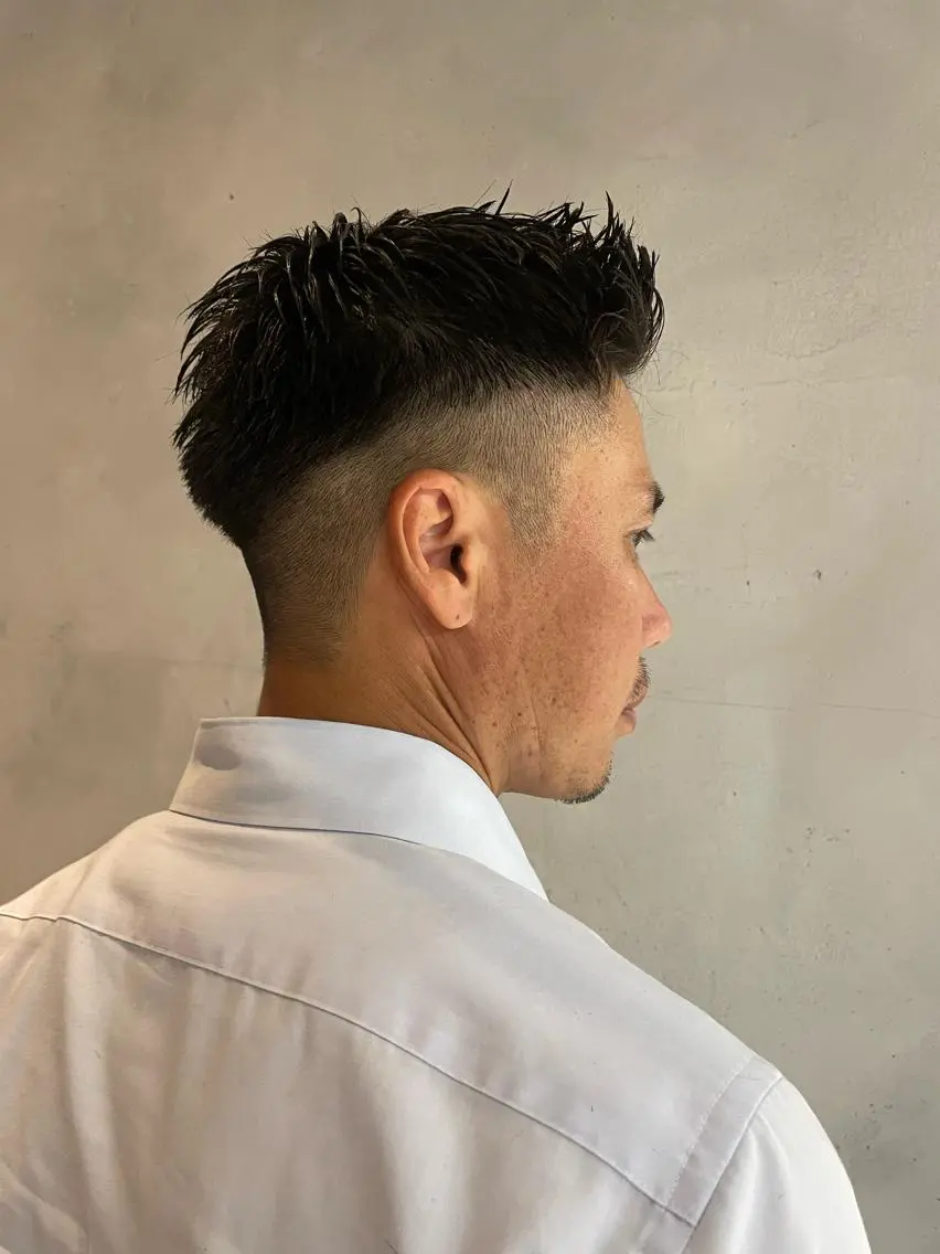 ショート メンズ 骨格補正カット✂︎ 🌟菅野陽介🌟のヘアスタイル