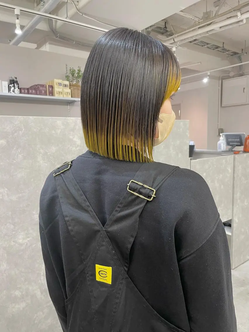 ショート カラー カット トリートメント 艶髪/透明感カラー tawadaのヘアスタイル