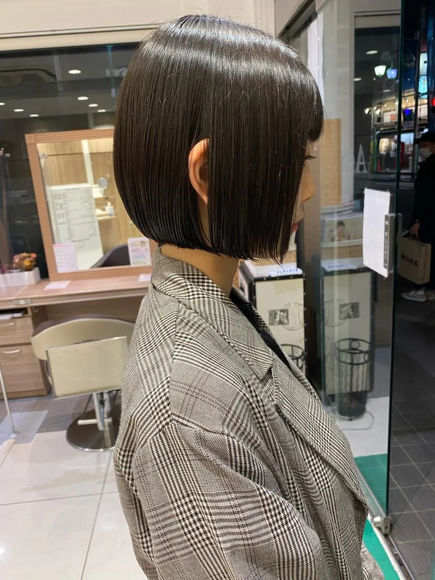 ショート ボブ 寺内 紳悟のヘアスタイル