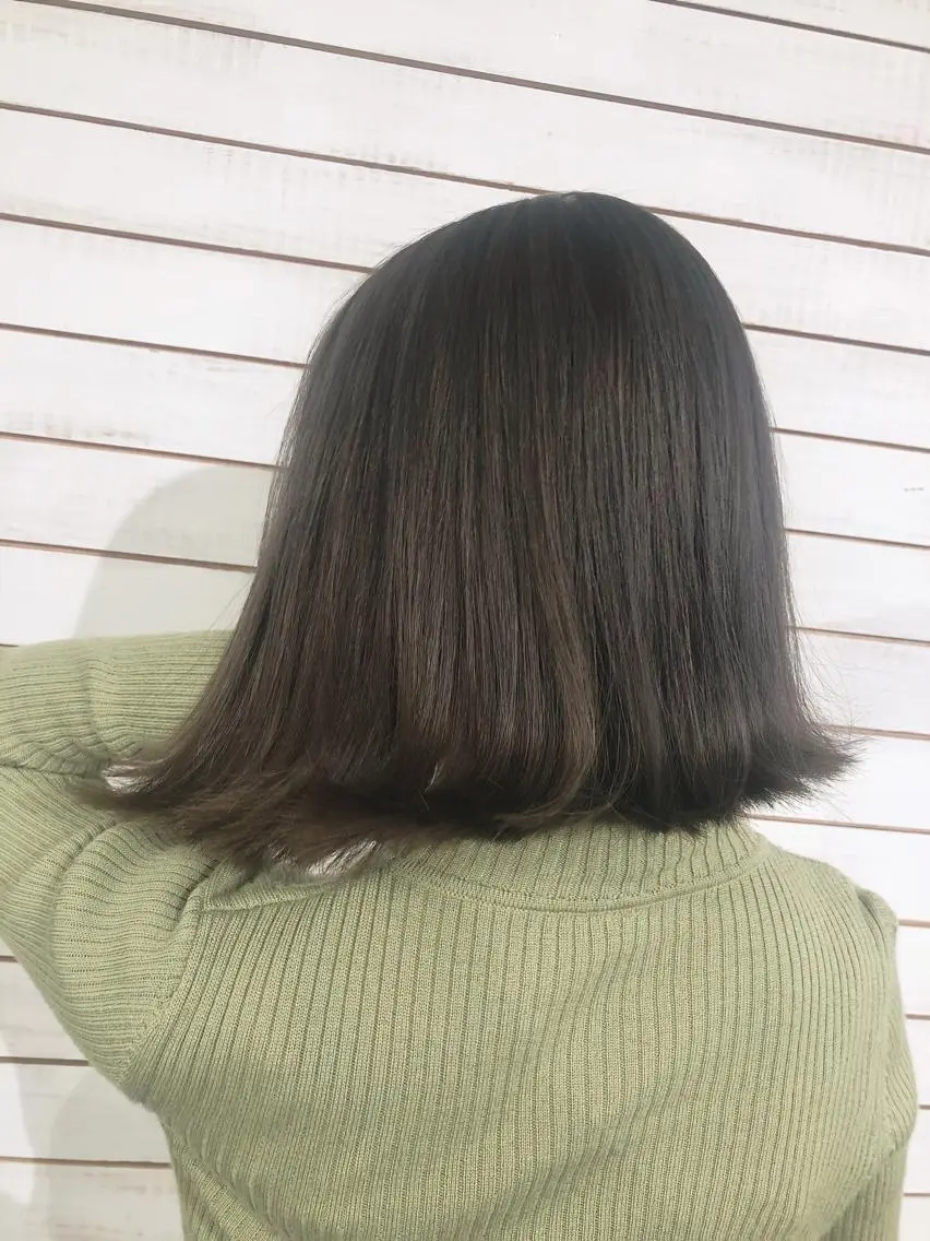 ショート カラー グレージュ ヘアカラー 🦋美髪/エクステ 🦋アベイクミのヘアスタイル