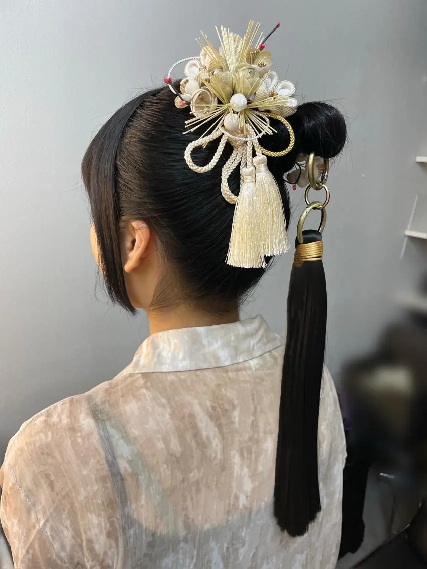ヘアアレンジ ポニーテール デート 浴衣 ヘアセット 参列・イベントヘア♡ ゆいなのヘアスタイル