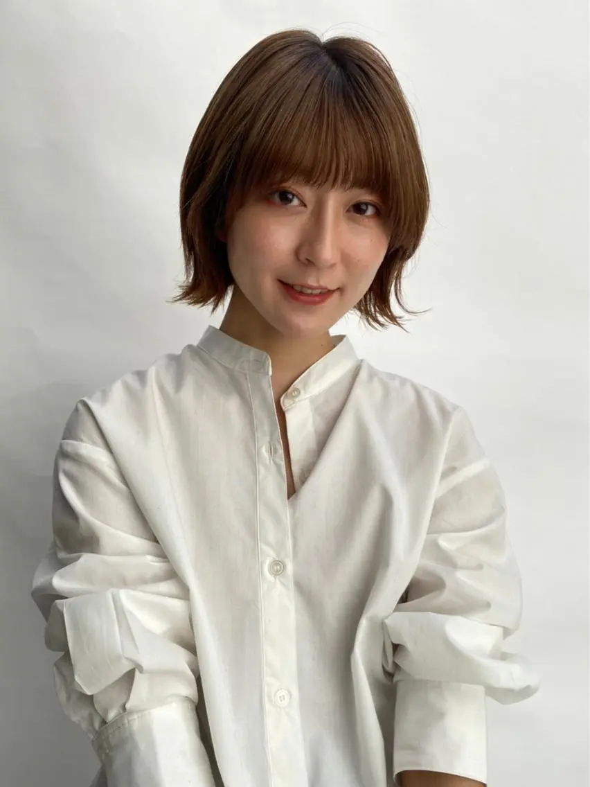 ショート ショートヘア ウルフカット 奈良 優輝のヘアスタイル