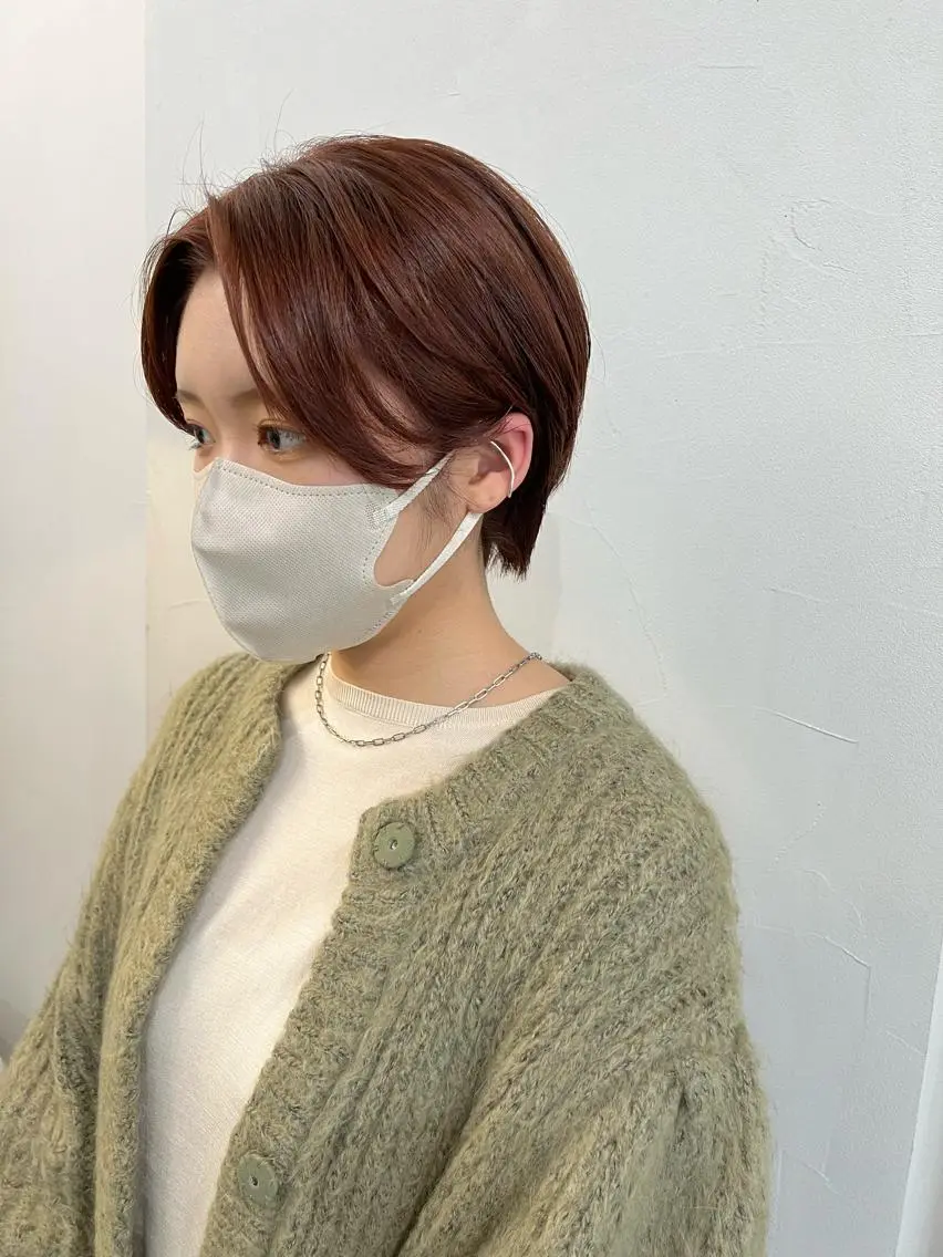ショート ハンサムショート ショートヘア カット 千葉 郁也のヘアスタイル