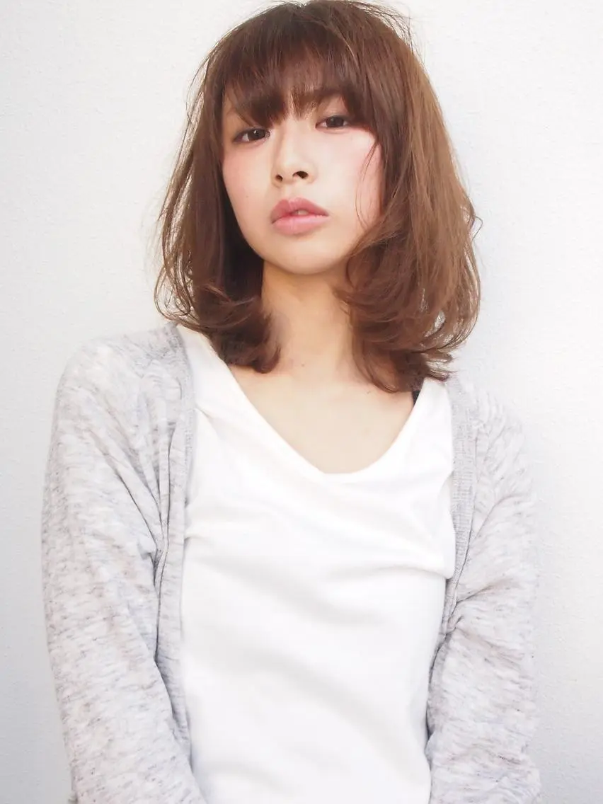 ショート ミディアム セミロング ロング カラー パーマ tuuli トゥーリのヘアスタイル