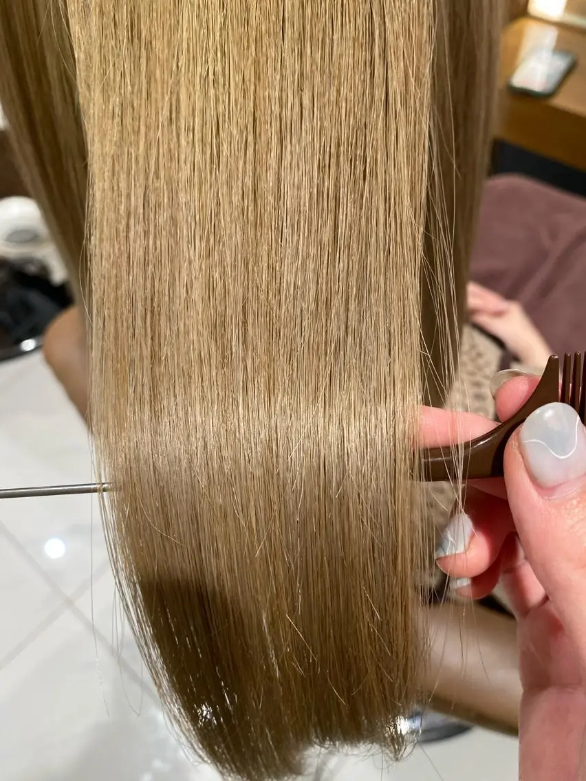 ロング トリートメント カット トリートメント ヒラノホナミ 🫧艶髪🫧髪質改善のヘアスタイル