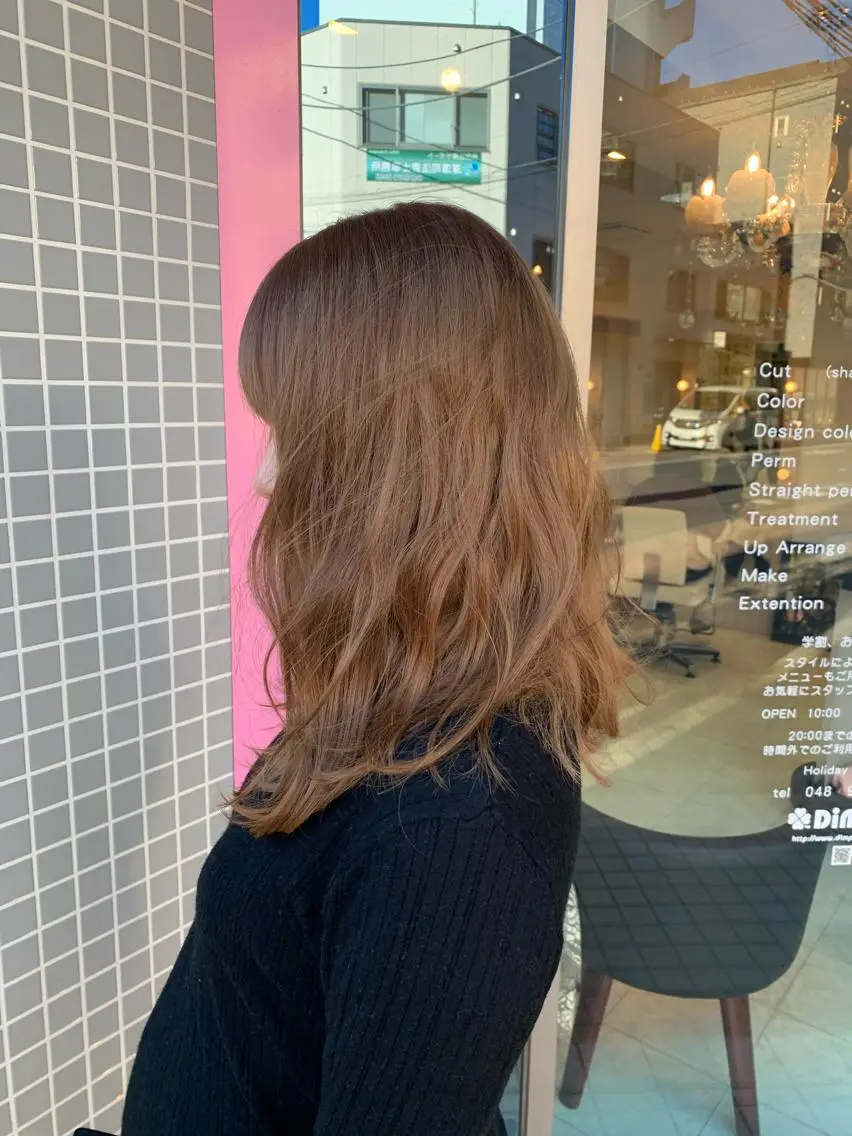 ロング カラー ヘアカラー nishimura makotoのヘアスタイル
