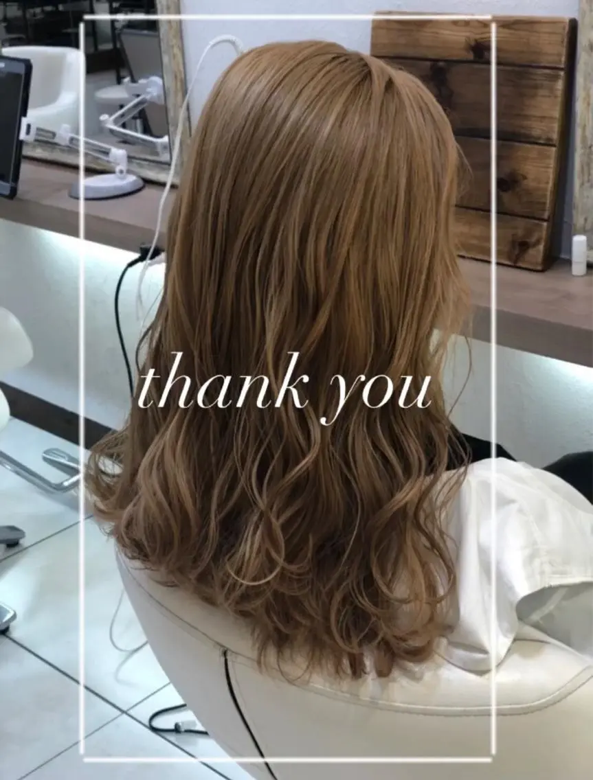 ロング カラー 縮毛矯正/髪質改善/ 艶髪ササキナツミのヘアスタイル