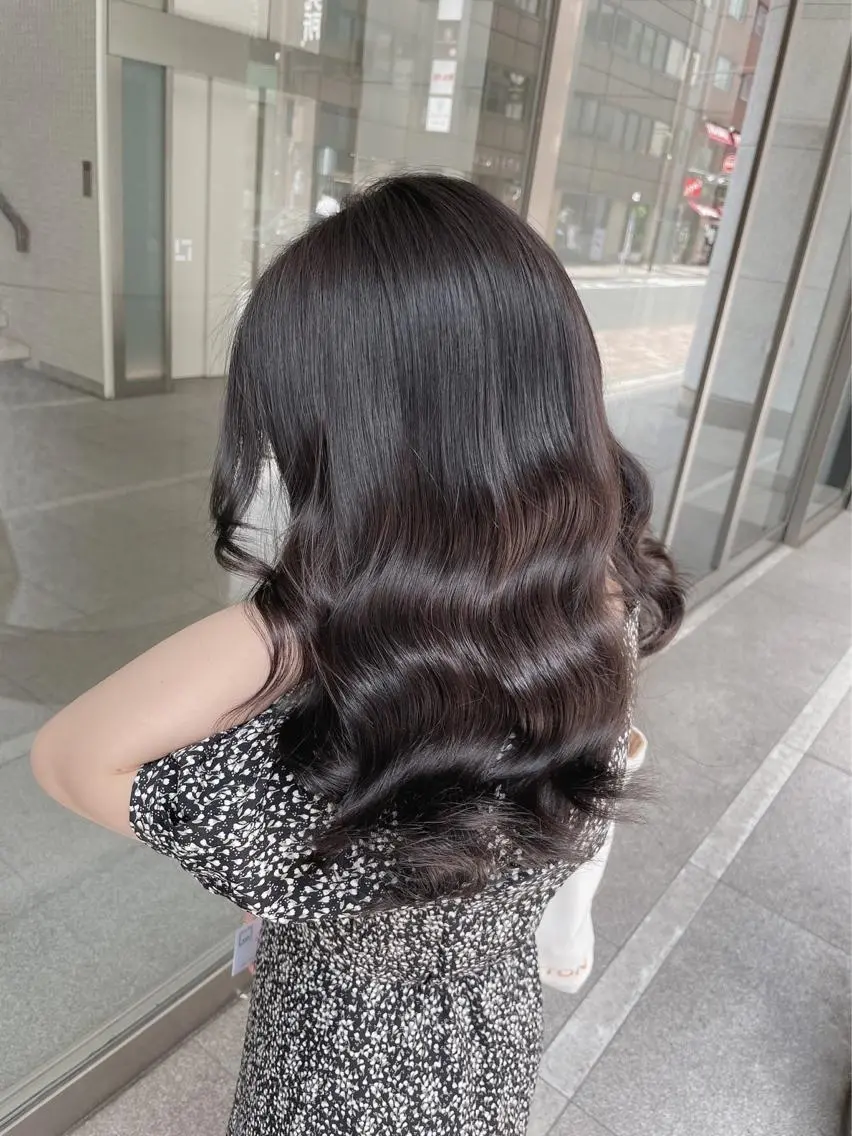 ミディアム カラー 【縮毛矯正特化】 kyokaのヘアスタイル