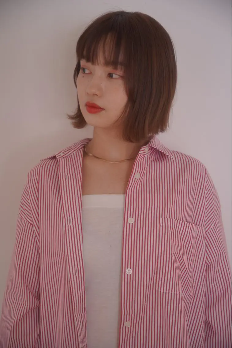 カラー カット 江田 智沙穂のヘアスタイル