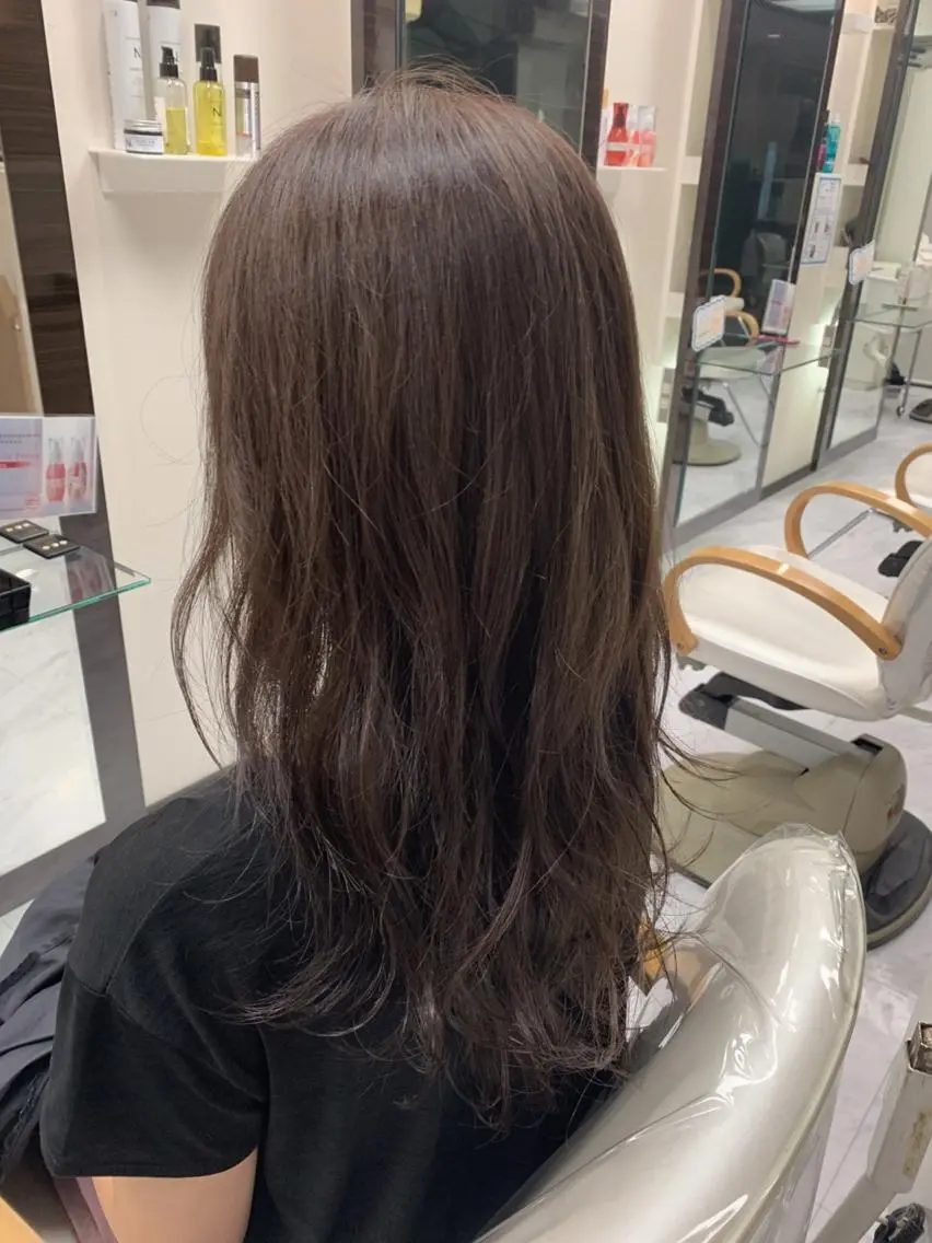 ロング カット ヘアカラー トリートメント ヘアセット ✄折橋 彩花🐶🍑のヘアスタイル