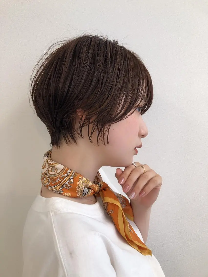 ショート ショートヘア 巣山 竜一のヘアスタイル